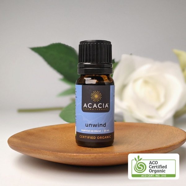 Unwind Certified Organic Essential Oil Blend 10mL