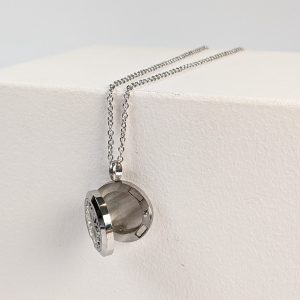 Diffuser Necklace Bliss - Stainless Steel (20mm Locket) - Image 2