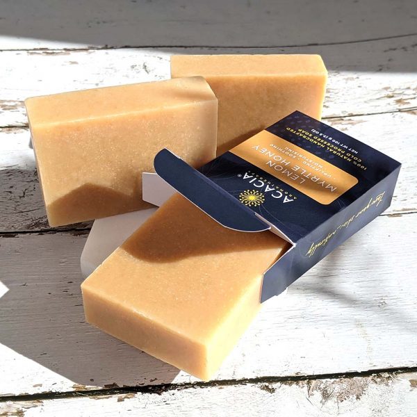 Lemon Myrtle Honey Natural Soap Bar 100g